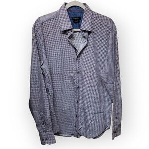 Bugatchi Button Down Mens Shirt, Shaped Fit